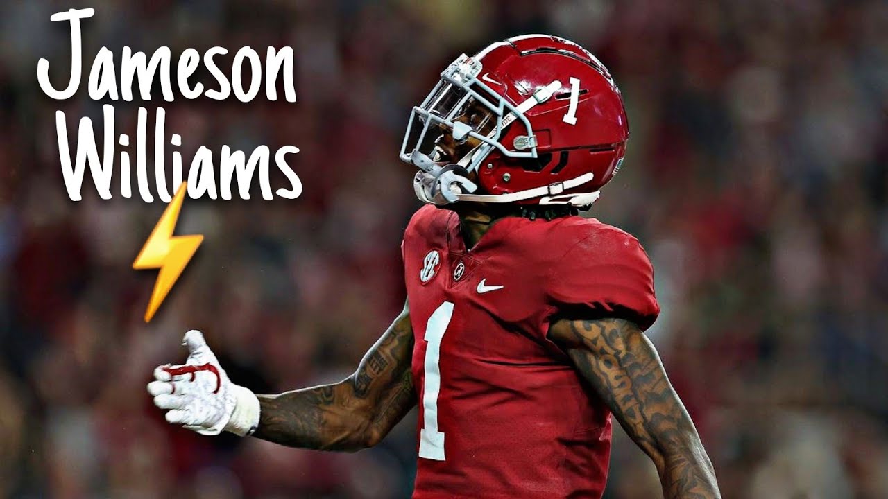 Jameson Williams 'Best WR in the Country' 2021 Highlights 🔥⚡