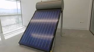 Calpak Mark4 solar water heater installation video