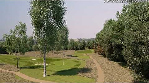 Golf Course 3D Animation