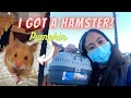 VLOG || I Got A Hamster During Lockdown!