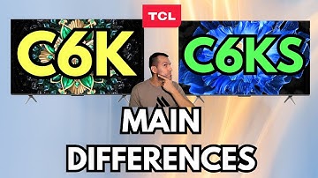 TCL C6K vs C6KS: MAIN DIFFERENCES / 4K Mini LED Smart TVs