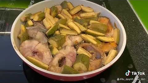 Cá quả kho chuối!