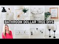 Dollar Tree Bathroom Vanity DIY - BUDGET FRIENDLY BATHROOM IDEAS - @Liz Fenwick DIY