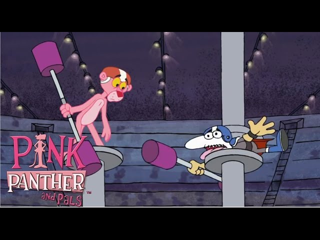 Pink Panther u0026 Big Nose Face Off! | 77 Minute Competition Compilation class=