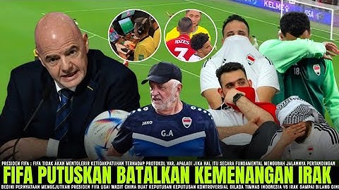🔴MENGEJUTKAN !! Presiden FIFA ngomong GINI Usai Timnas Indonesia Vs Irak Ronde 4 Kualifikasi 2026