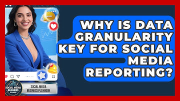 Why Is Data Granularity Key For Social Media Reporting? - Social Media Business Playbook