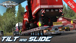 DRAKE TILT AND SLIDE TRAILER MOD | NEW TRAILER MOD | AMERICAN TRUCK SIMULATOR