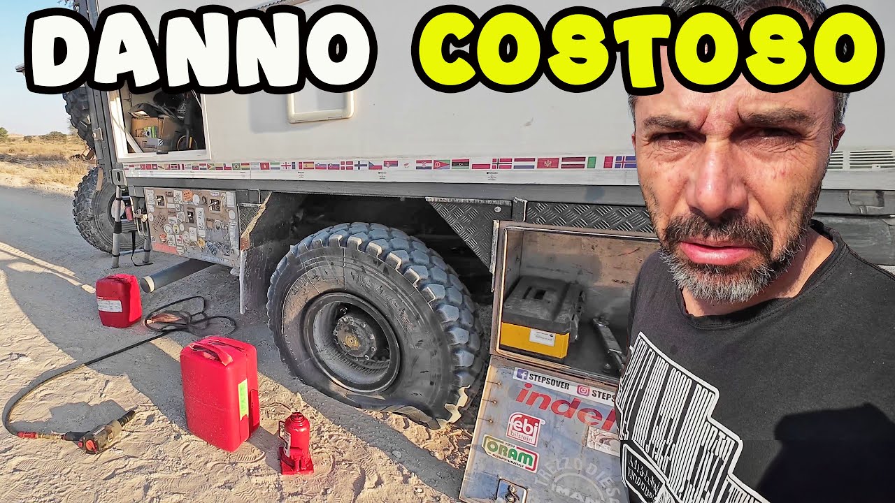 GOMMA da BUTTARE 😳 Danno TROPPO COSTOSO e BEFFA 😵 Ci hanno fregato 🔥 Giro del mondo in camper 4x4
