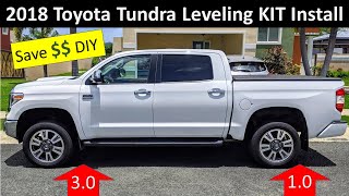 Toyota Tundra Ready Lift leveling kit install – Part 1 [ Front Side ]