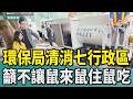 謝國樑|馬仲豪|老鼠|漢他病毒|清理消毒|環境部|鼠來|鼠住|鼠吃|水溝|廢棄物|環保局清消七區 呼籲民眾不讓鼠來､鼠住､鼠吃/農曆年後 全市清消水溝500公里 廢棄物600噸