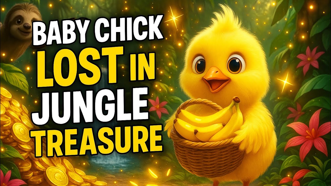 Baby Chick LOST in Jungle Treasure | Cute Animal Adventure for Kids 🐥🐤