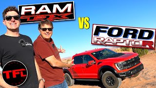 Ford Raptor R vs RAM TRX: After Off-Roading Both, One Is Clearly Better!