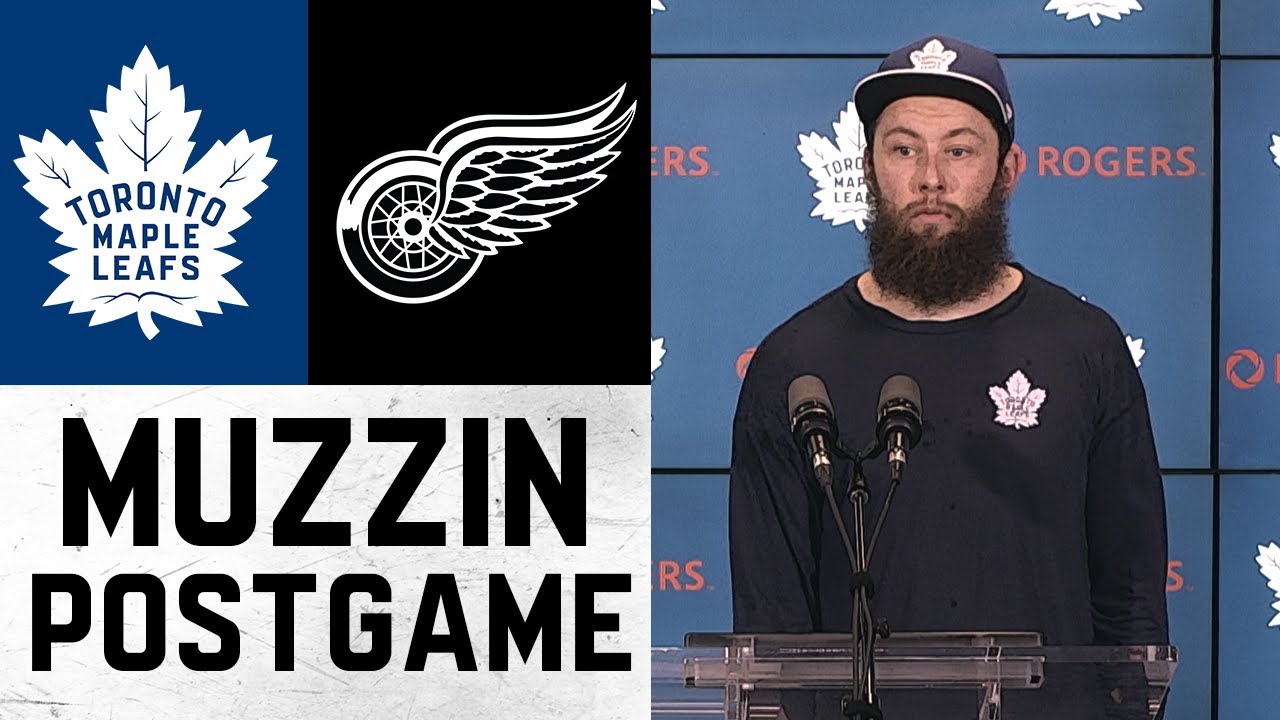 Jake Muzzin Post Game | Toronto Maple Leafs vs Detroit Red Wings | October 30, 2021