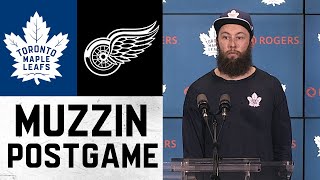 Jake Muzzin Post Game | Toronto Maple Leafs vs Detroit Red Wings | October 30, 2021