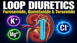 Loop Diuretics Explained — Furosemide, Bumetanide & Torsemide | Mechanism, Uses & Side Effects
