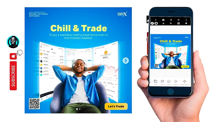 Cryptocurrency and Gift Card Flyer Design in Pixellab || Pixellab Tutorials