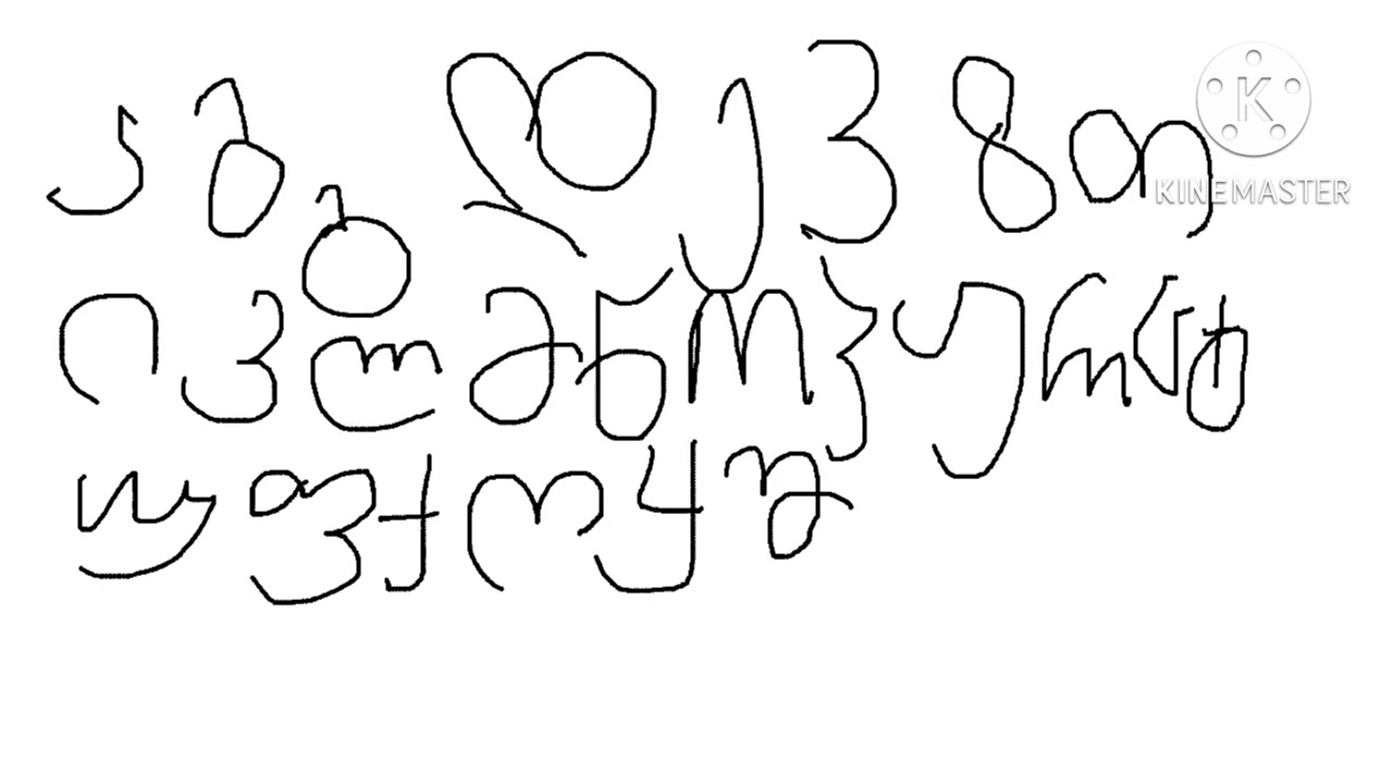 Georgian Alphabet Song.