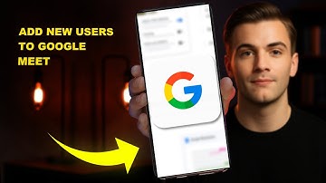 How To Add New Users To Google Meet 2025 (QUICK TUTORIAL)
