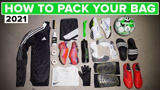 How to pack your football bag - what you need in 2021 image