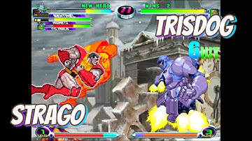 MvC2 (Steam) triSdoG vs Strago ranked games .:12.11.2025:.