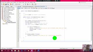 Program Metode Pencarian Sequencial dan Binary Array (JAVA)