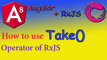 RxJS Take operator in Angular
