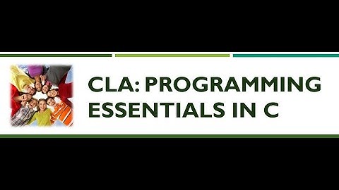 CLA | Module 1 - Introduction to computer programming, variable, and comments | Module 1 Test (100%)