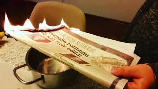 Külden Gazete Çıkarma