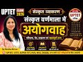 UPTET 2026 | संस्कृत वर्णमाला में अयोगवाह | Sanskrit Vyakaran |  All teaching exam best preparation 