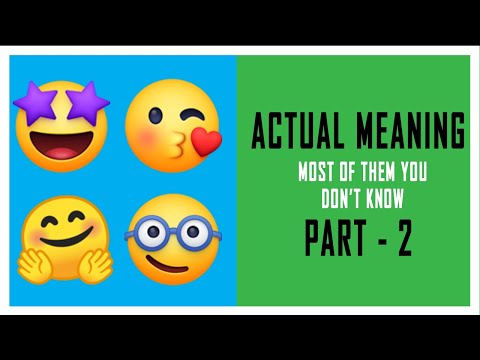 When To Use Your Favorite Emoji | Emoji Names And Meanings - PART 2