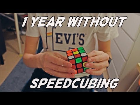 Видео: 1 Year Without Speedcubing | How Much Slower Will You Be?