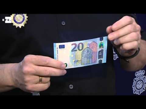 Ante la sospecha de billetes falsos: tocar,mirar y girar