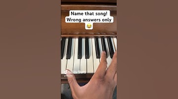 Name that song! Wrong answers only! #shorts #tutorial #piano #music #teacher #teaching #composer