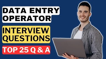 Data Entry Operator Interview Questions and Answers for 2025