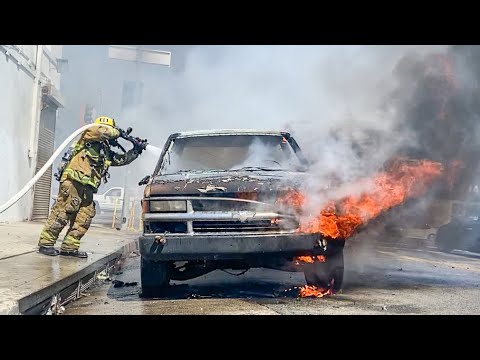 LAFD Engine 66: Auto Fire