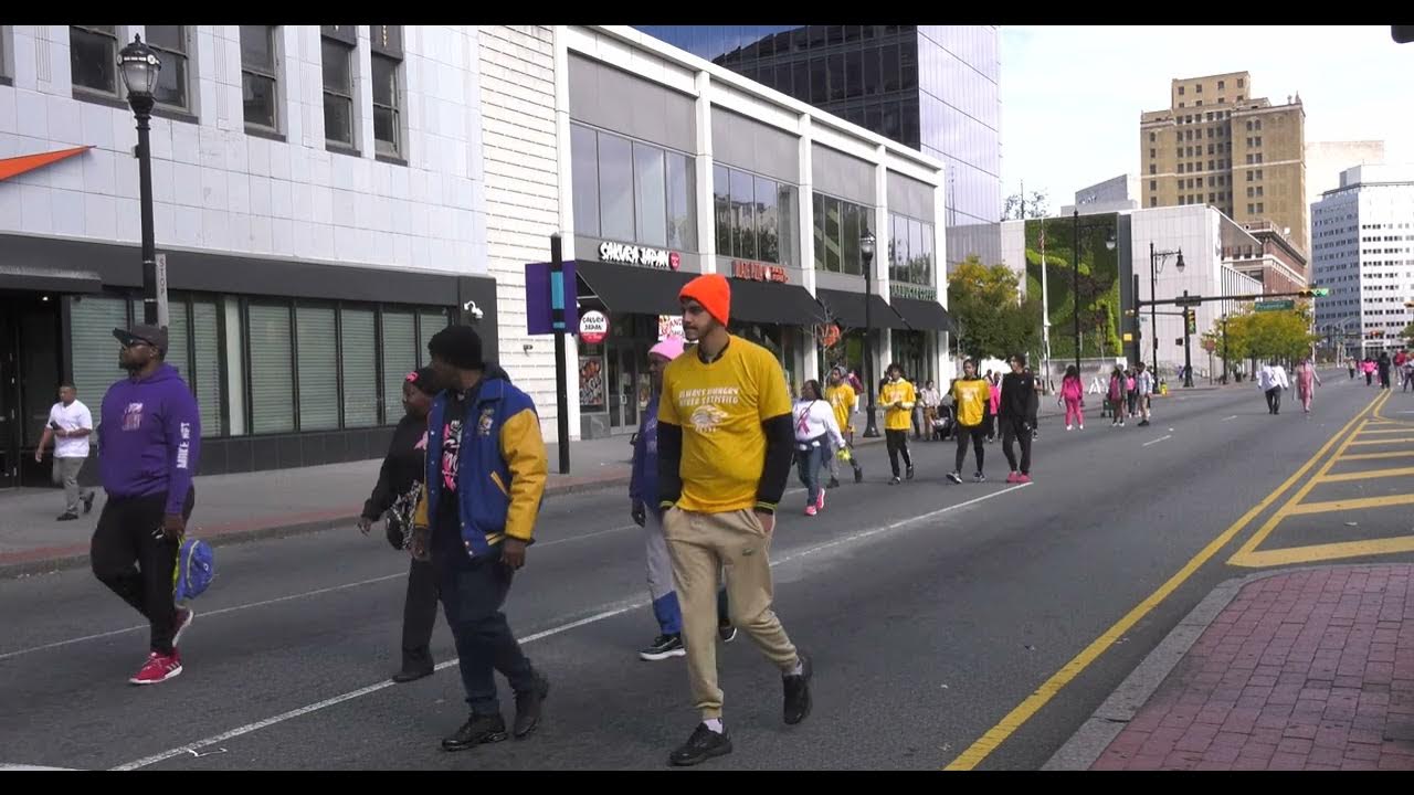 Cancer walk in Newark NJ YouTube