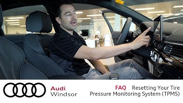 Audi FAQ-Resetting Your Tire Pressure Monitoring System (TPMS)