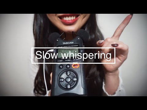 [Kor] 천천히 단어반복 asmr | trigger words whispering slow ver.