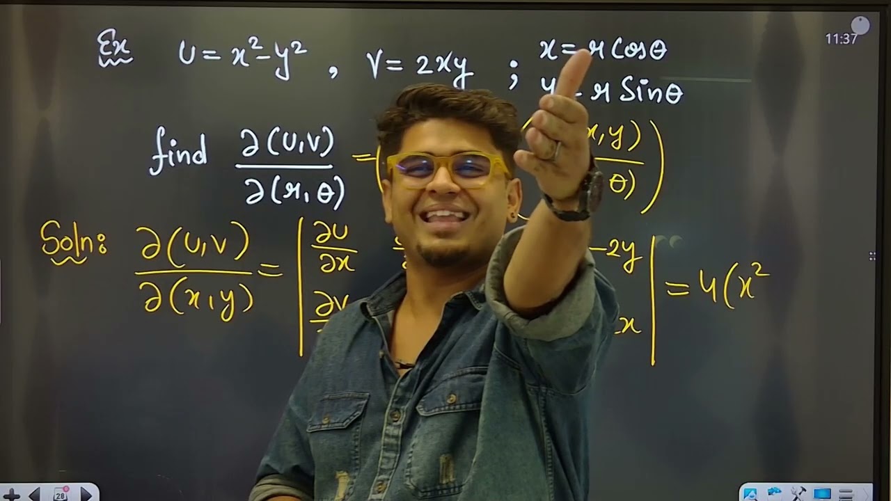 Jacobian Matrix for GATE Exam with GATE PYQ's