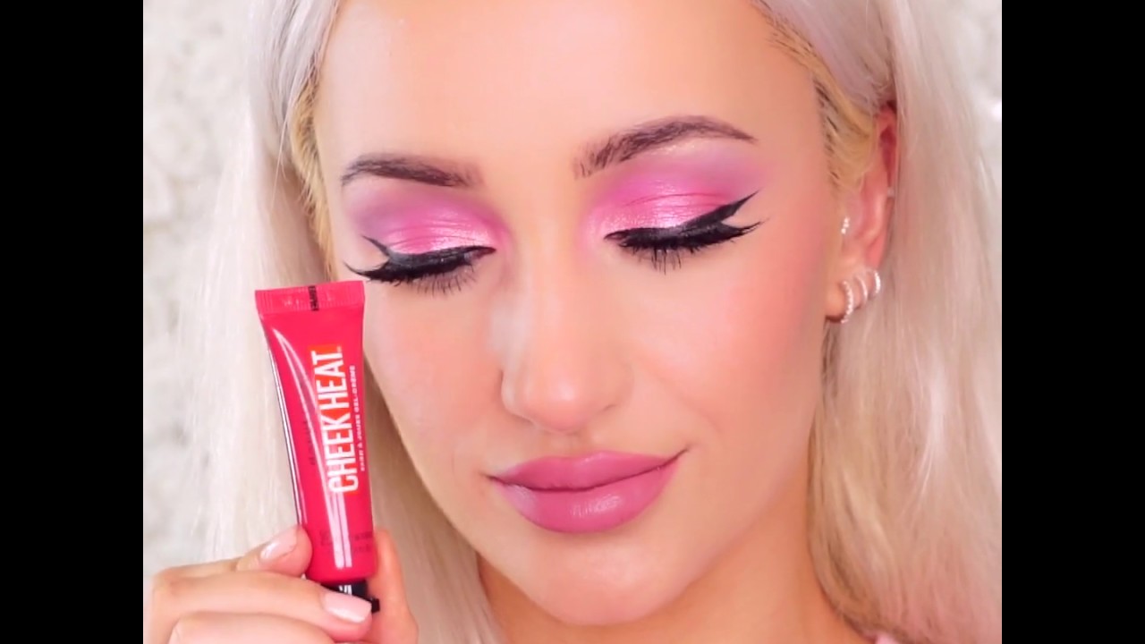 maybelline cheek heat fuchsia spark