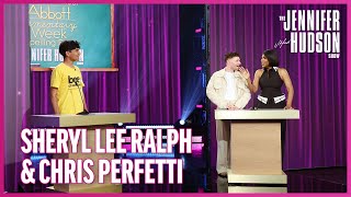 Sheryl Lee Ralph & Chris Perfetti Compete in a Spelling Bee