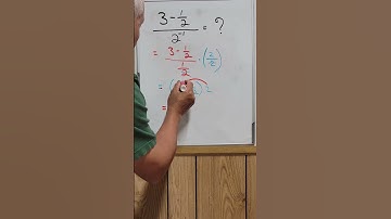 Dividing fraction With Negative Exponent #math #mathematics #fraction