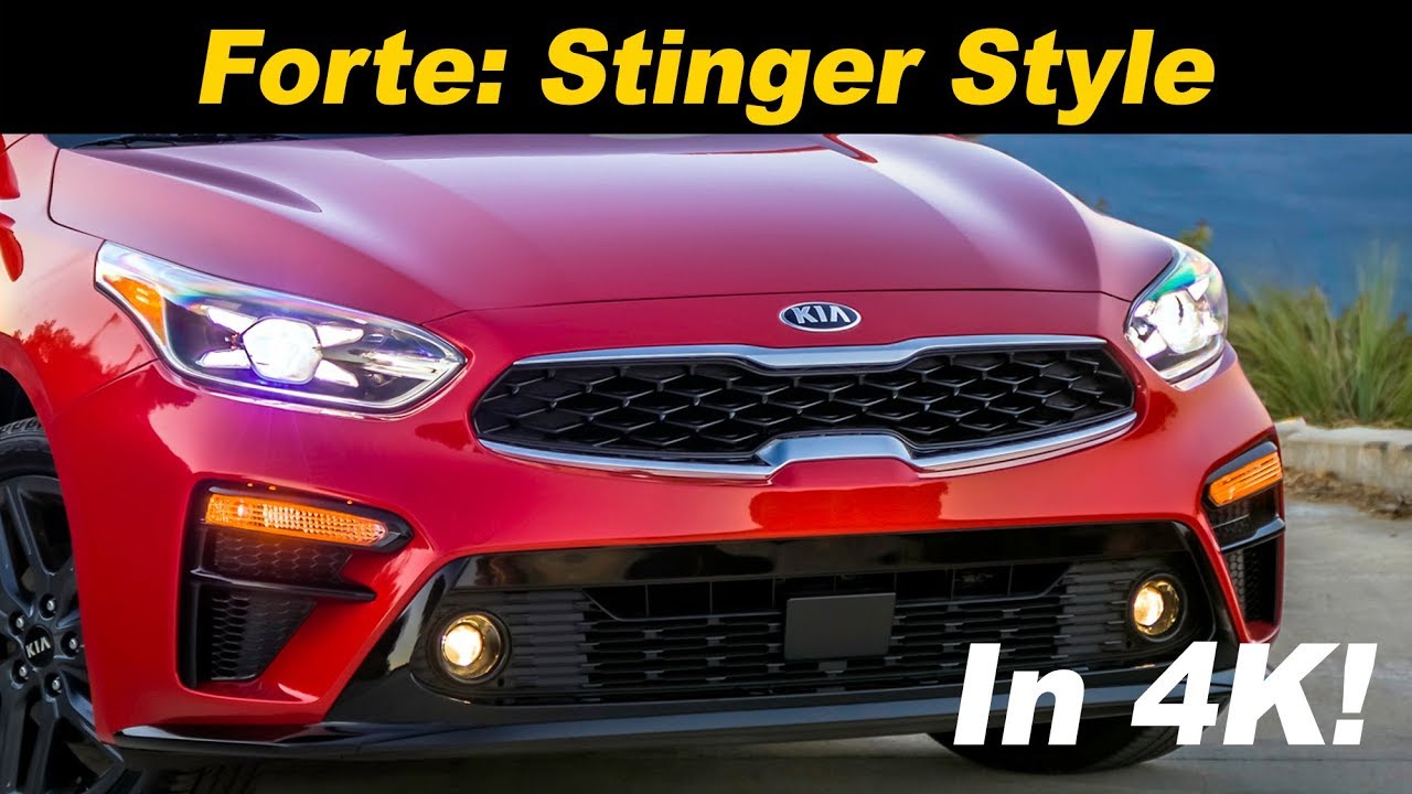 2019 Kia Forte first drive review: Stinger style and more tech