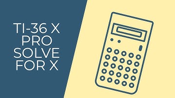 FE Exam Review - TI36X Pro Calculator Tip - Solver Function