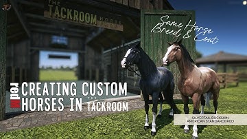 Creating Custom Horses in The Tackroom | RedM Equestrian