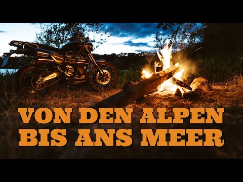 Motorradtour von den Alpen bis an die Nordsee