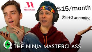 I took Ninja's Masterclass and it ruined my life | Quin69 Reacts