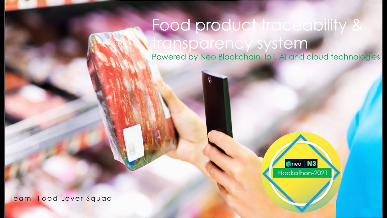 Food product traceability & transparency with blockchain