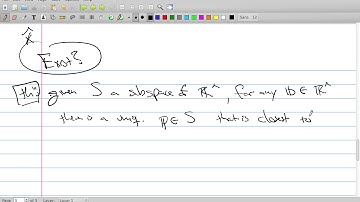 Orthogonality - Section 5.3