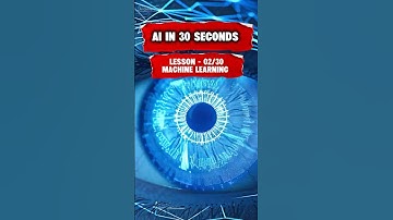 AI in 30 Seconds: Lesson2/30 - Machine Learning #ai #artificialintelligence #ailearning